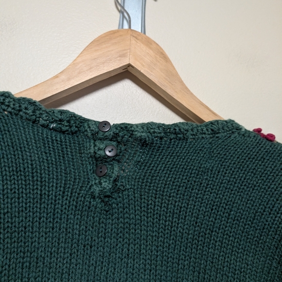 Signature by Northern Isles Hand Knit Sweater | Small | 3/4 Sleeve - Picture 6 of 13